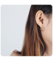 Silver Stud Earring STS-6109